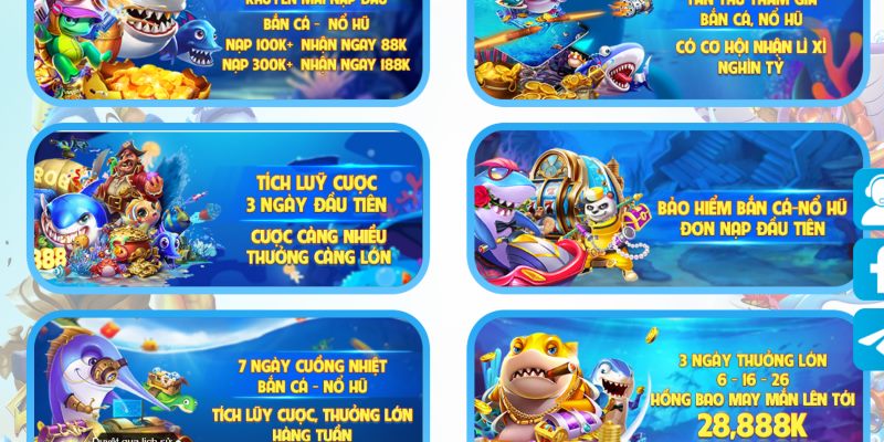 Ưu đãi, khuyến mãi slot game không thể bỏ qua